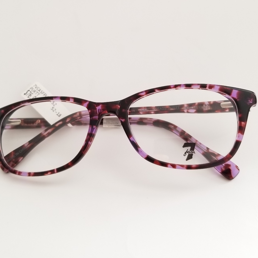 7 FOR ALL MANKIND Eyeglass Frames 52-18-137